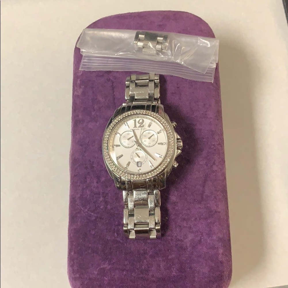 Authentic Michael Kors Linked Watch - image 2